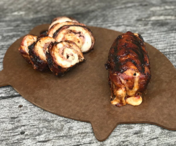 Bacon Wrapped Chicken Cordon Bleu Roulade Blue Rhino