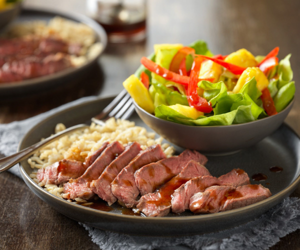 PineappleSoy Glazed Beef Steaks Blue Rhino