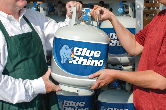 Blue rhino propane store exchange near me