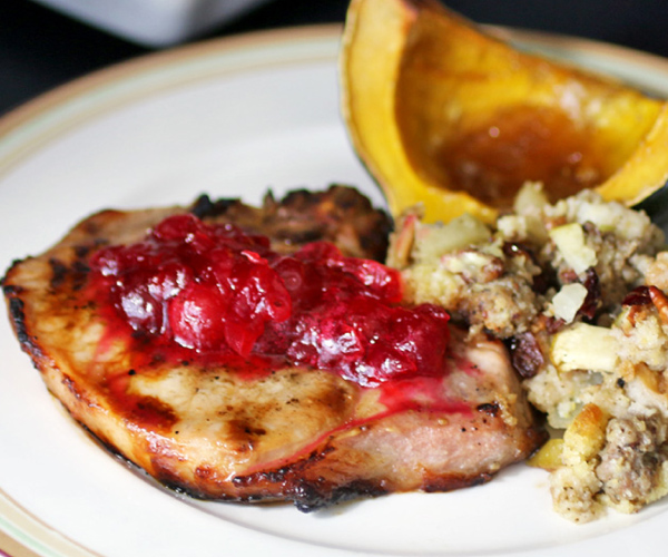 Apple Cider Brined Pork Chops | Blue Rhino