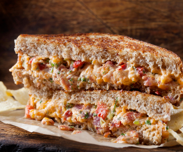 Grilled Pimento Cheese Bacon Sandwiches Recipe