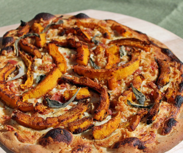 Pumpkin and Pancetta Pizza Recipe