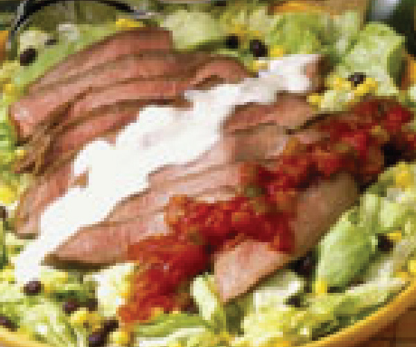 Red, White & Beef Salad Recipe
