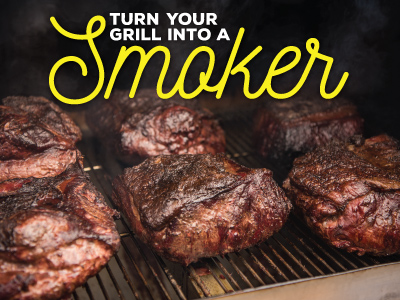 Turn a grill into a outlet smoker