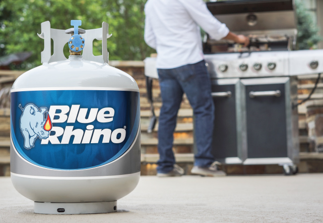 It's not just propane: it's Blue Rhino