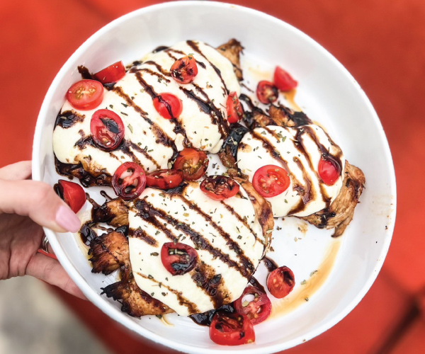 Caprese Grilled Chicken Recipe | Blue Rhino