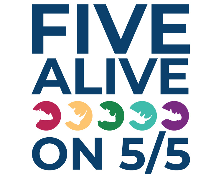 Keep the Five Alive logo.