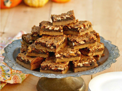 Pecan Chocolate Bars