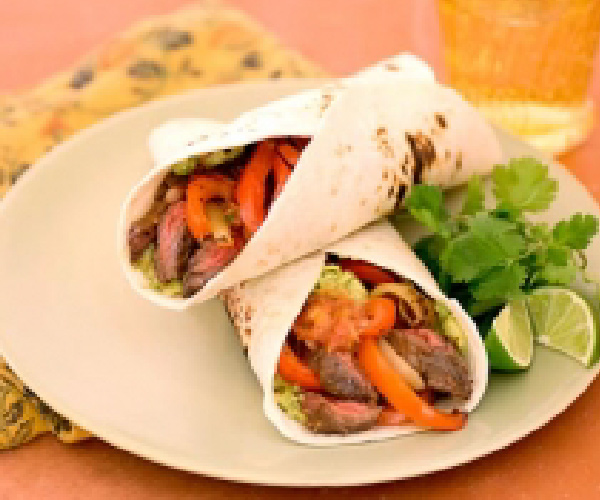 Grilled Pilsner-Marinated Fajitas