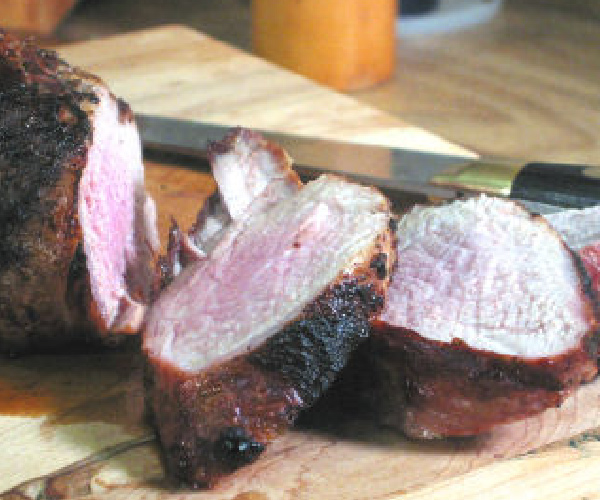 Spicy Beer-Brined Grilled Pork Loin Recipe | Blue Rhino