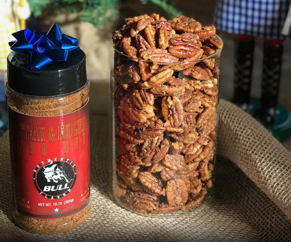 Toasted Buttered 'Sweet Heat' Pecans Recipe