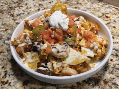 Surf and Turf Griddle Nachos Recipe