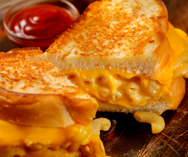 Grilled Macaroni and Cheese Sandwich Recipe Blue Rhino