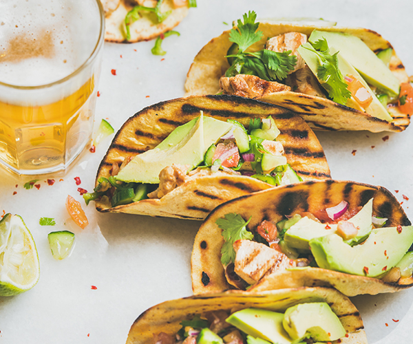Grilled Cilantro-Lime Chicken Tacos Recipe | Blue Rhino