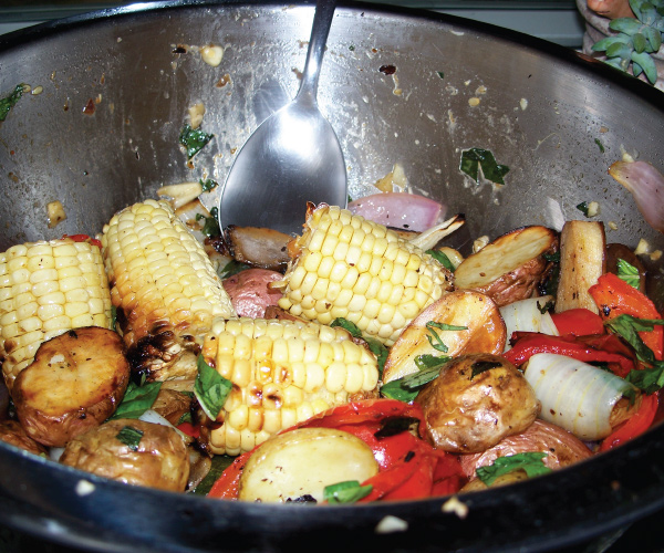 Grilled Summer Vegetables and Corn Recipe | Blue Rhino