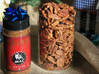 Toasted Buttered “Sweet Heat” Pecans Recipe | Blue Rhino