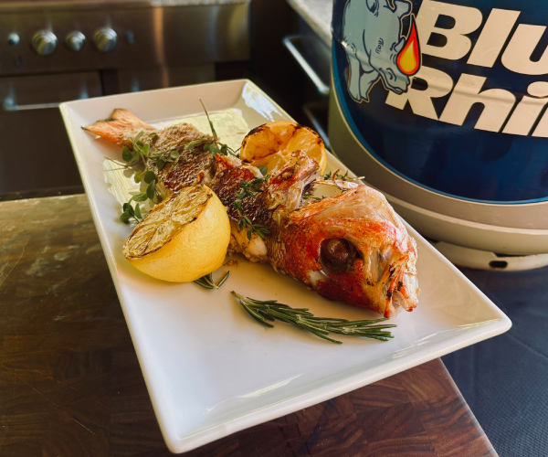 Whole Grilled Fish Recipe | Blue Rhino