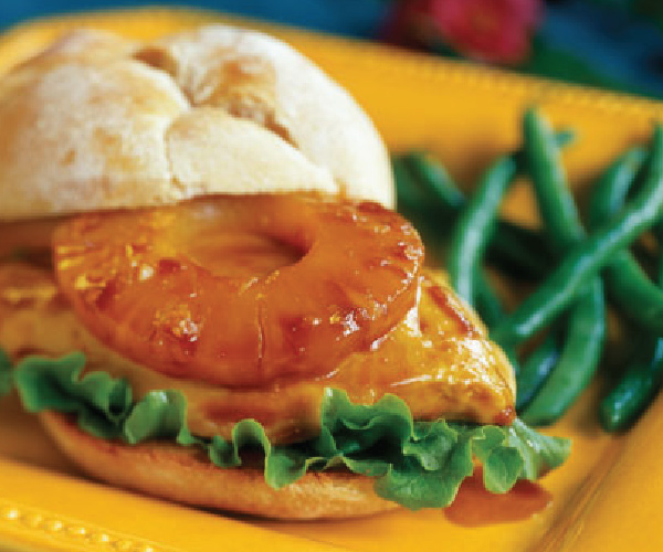 Grilled Hawaiian Chicken and Pineapple Sandwiches Recipe | Blue Rhino