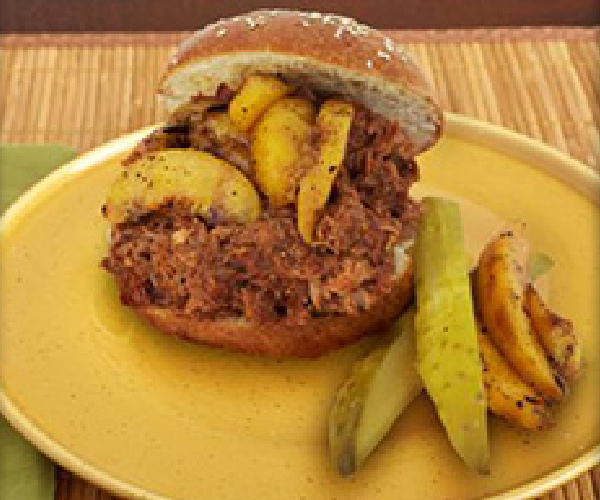 BBQ Pulled Pork & Grilled Peaches Recipe | Blue Rhino