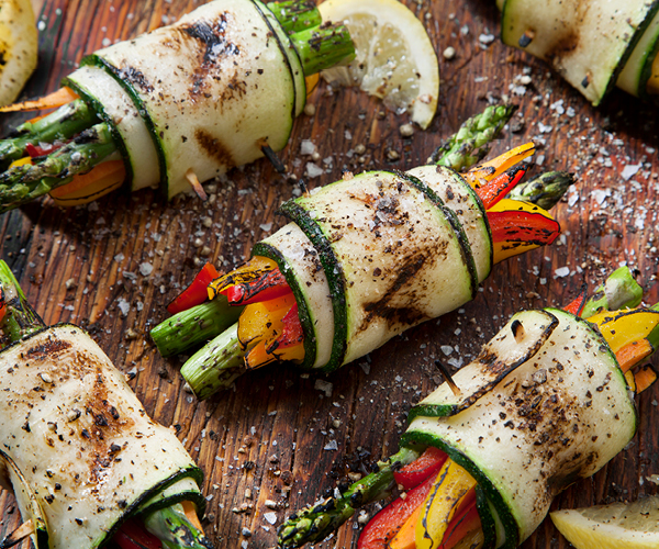 Grilled Zucchini Rollups Recipe | Blue Rhino