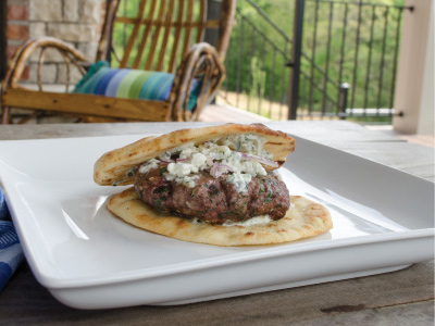 Perfect Grilled Burger Recipe | Blue Rhino Propane