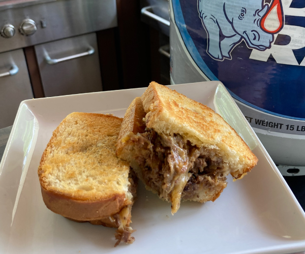 Brisket Grilled Cheese Recipe | Blue Rhino