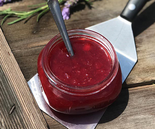 Rhubarb Strawberry Sauce Recipe