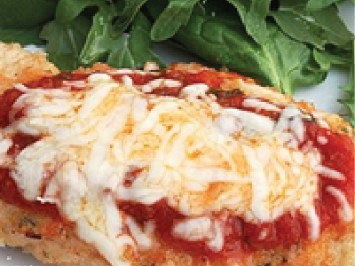 Grilled Chicken Parmesan