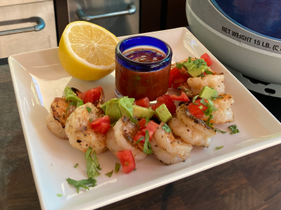 Summertime Grilled Shrimp Cocktail Recipe