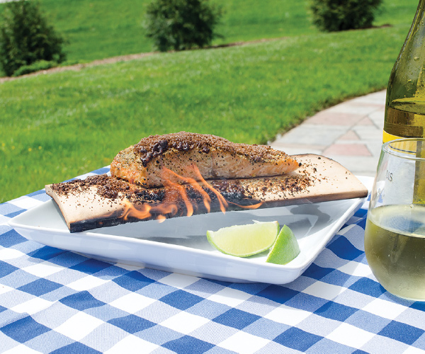 Maple Plank Grilled Salmon Recipe