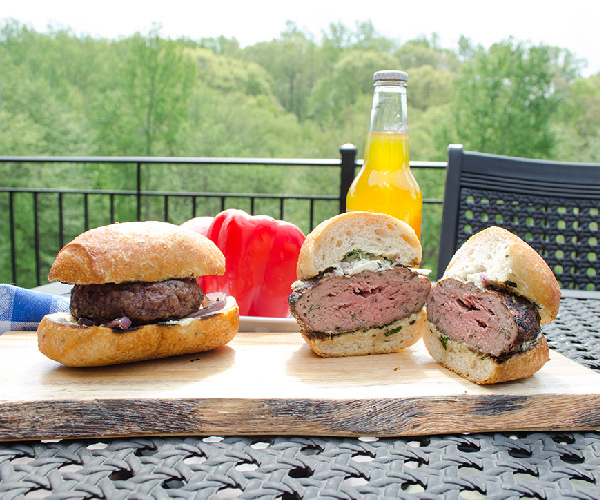 Greek Burger Recipe | Blue Rhino