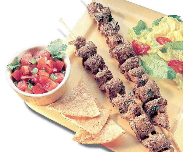 Skewered Southwest Steak Recipe