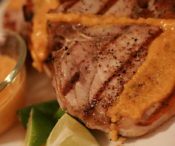 Pork Chops Sate Recipe | Blue Rhino