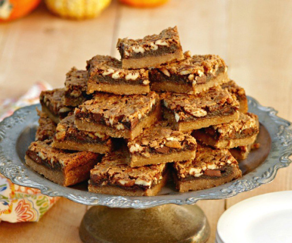 Pecan Chocolate Bars Recipe