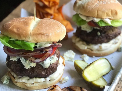 Patriotic Burger Grilling Recipe | Blue Rhino Propane