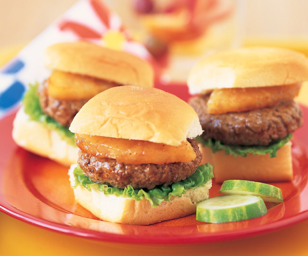 Sweet Hawaiian Beef Sliders Recipe | Blue Rhino