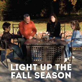 Light up the Fall Season with a Fire Table