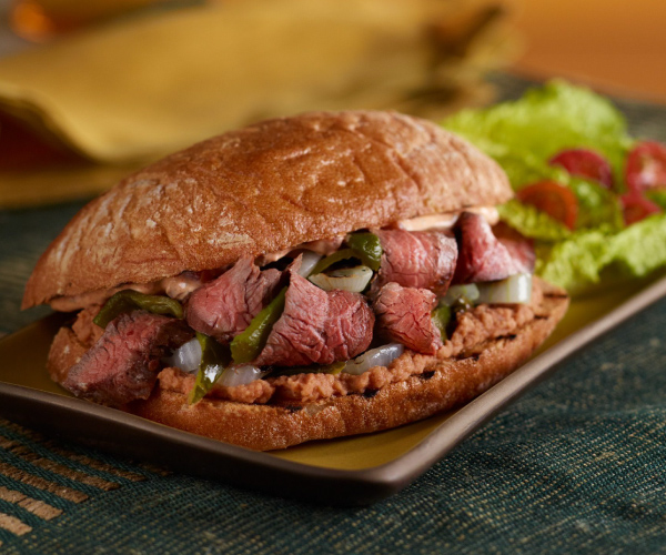Tex-Mex Steak Torta Recipe