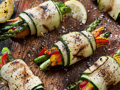 Grilled Zucchini Rollups Recipe
