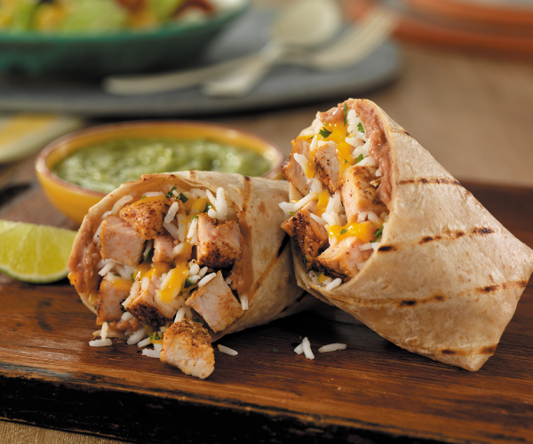 Grilled Pork Burritos with Salsa Verde Recipe