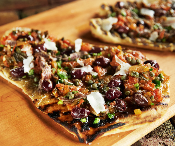 Pizza Puttanesca Recipe | Blue Rhino