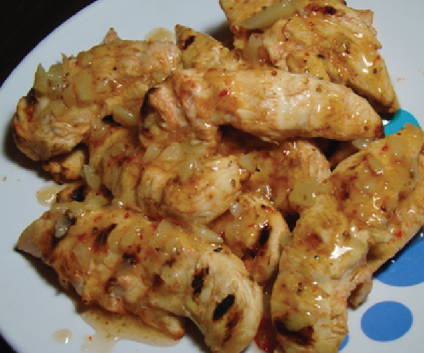 Sweet and Sour Grilled Fruited Tenders Recipe | Blue Rhino