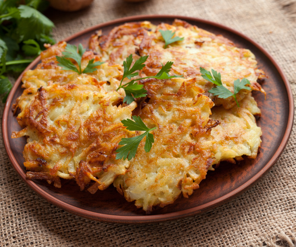 Grilled Kartoffelpuffer (German Potato Pancakes) Recipe | Blue Rhino