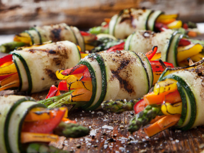 Grilled Zucchini Rolls Recipe | Blue Rhino