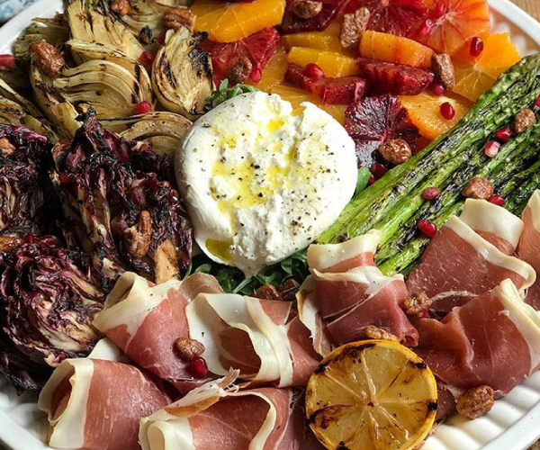 Grilled Winter Farmers’ Market Salad Recip