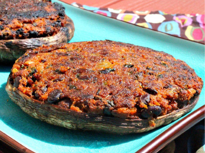 Spicy Portorizo Burger (Vegan) Recipe | Blue Rhino