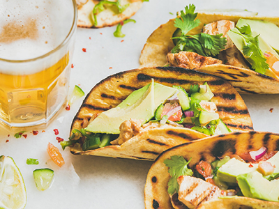 Grilled Cilantro-Lime Chicken Tacos Recipe | Blue Rhino