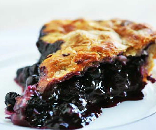 BBQ Peach & Blueberry Pie Recipe