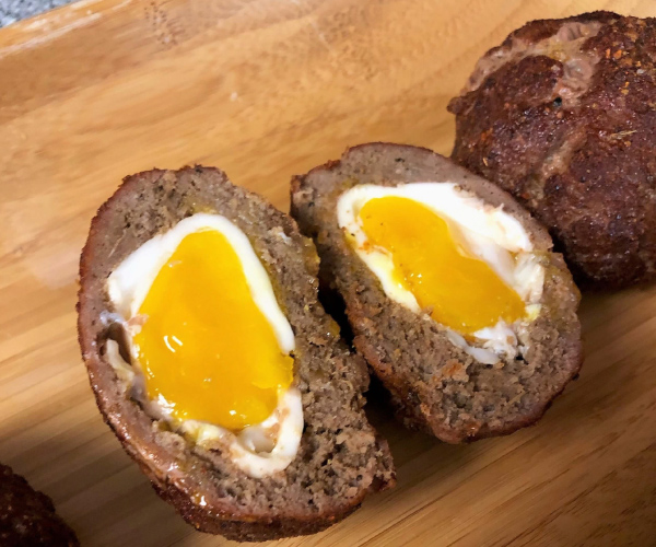 Smoked Turkey Scotch Eggs Recipe