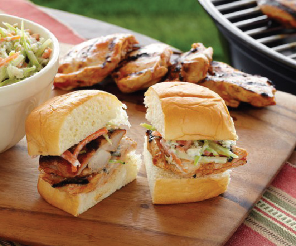 Grilled Buffalo Chicken Sandwich Recipe | Blue Rhino